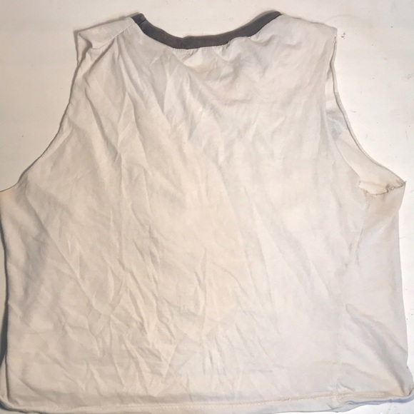 Floral Rib Crop Top - Picture 3 of 4